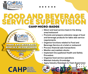 Food and Beverage Service Supervision