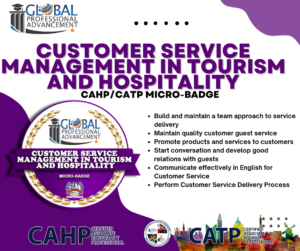 Customer Service Management in Tourism and Hospitality